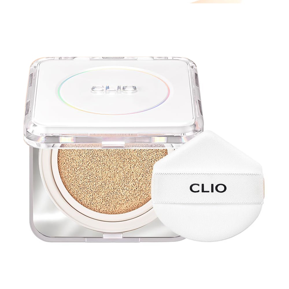 Тональний кушон-хайлайтер для обличчя Clio Kill Cover Founwear Cushion Set, SPF 40 PA++, 21N Linen, 30 г